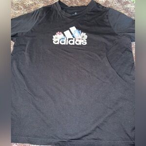 Adidas Gray Logo T-Shirt